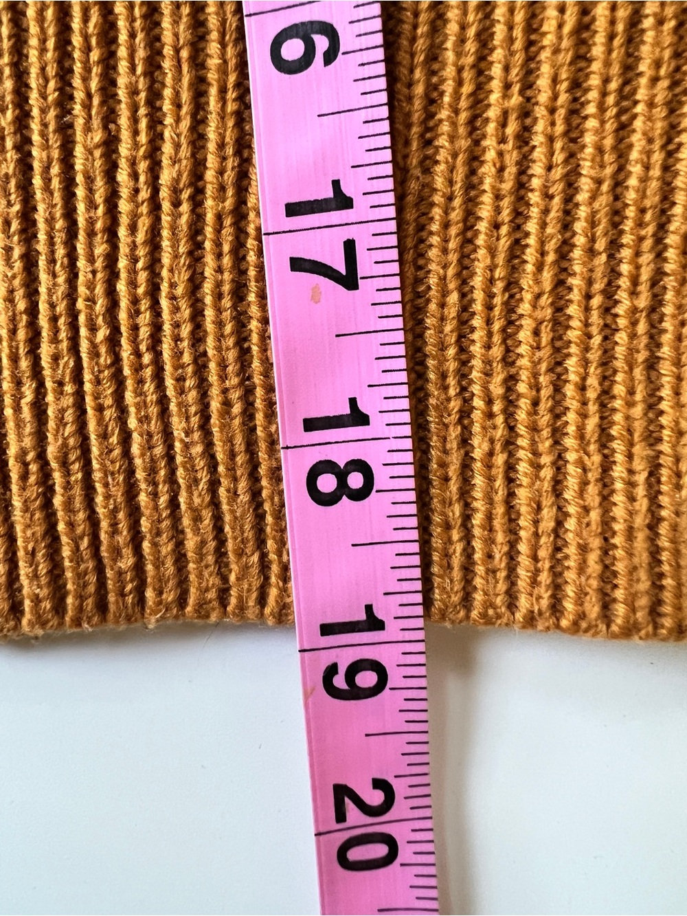 Lulu's Golden Mustard Ribbed Button-Front Cardigan - Picture 9 of 9